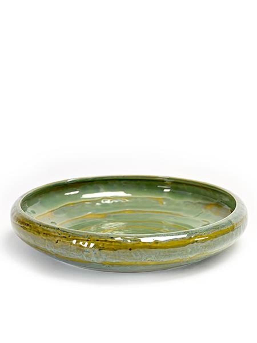 Serax Pure Taboulet B1014218, 31cm zeegroen