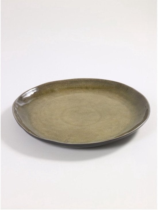 Bord Rond Pure Groot Groen