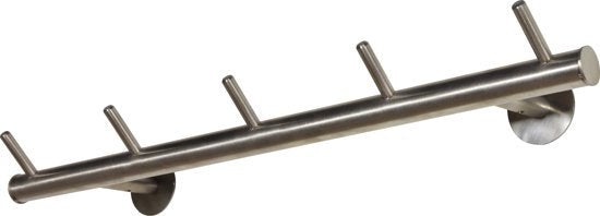 Spinder Design Wandkapstokken Odin 02 - Zilver