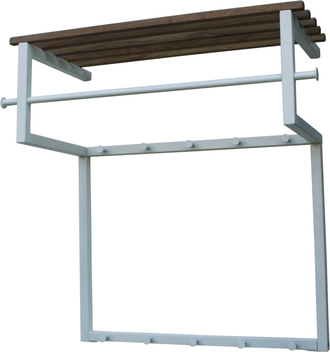 Spinder Design Rizzoli Wandkapstok Wit - 76 cm