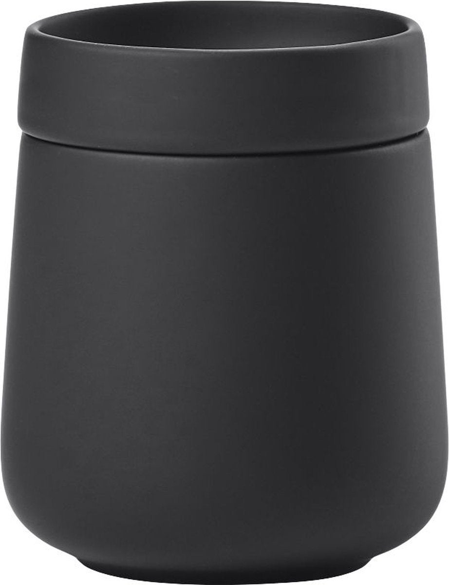 Voorraadpot met deksel - Nova One 290ml - Zwart