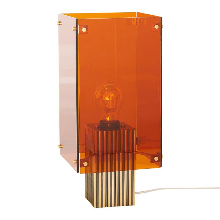 Tafellamp - Corner - Bruin