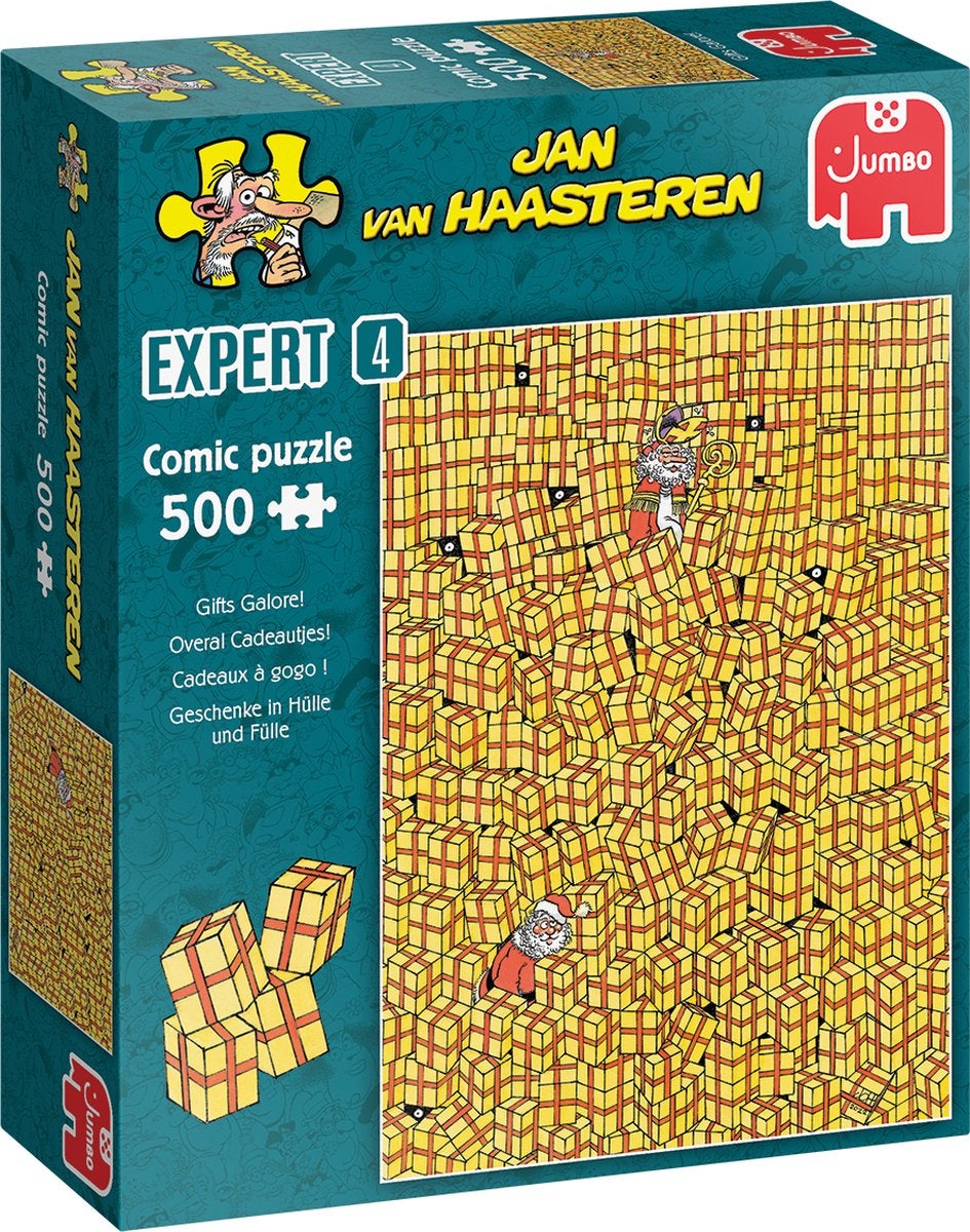 Puzzel - Overal Cadeautjes - 500 stukjes