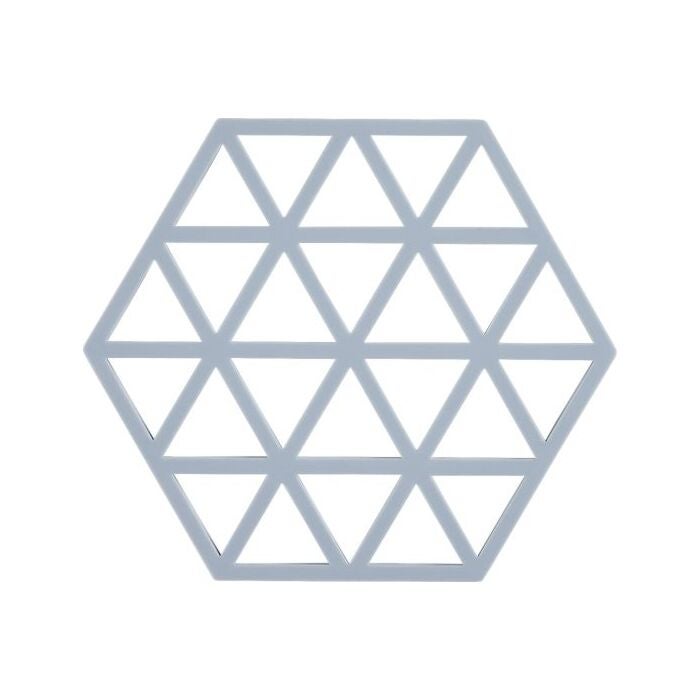 Onderzetter - Triangles - Babyblauw