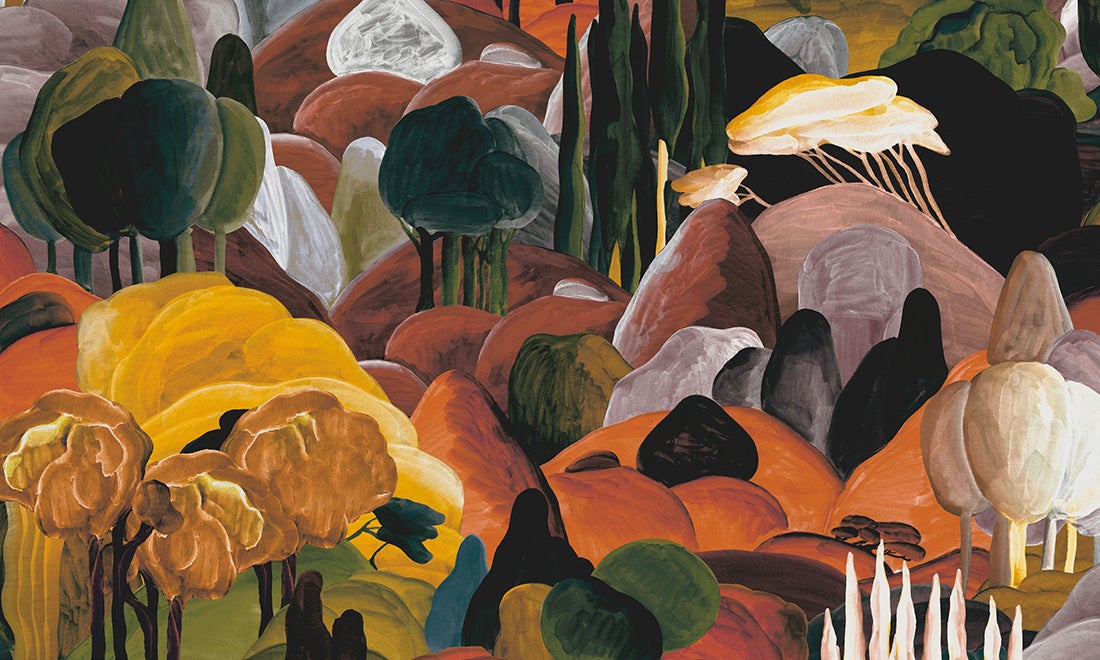 Vliesbehang - Arte Decors & Panoramiques 97500 Morning Glow - 130cm breed - Prijs per m1