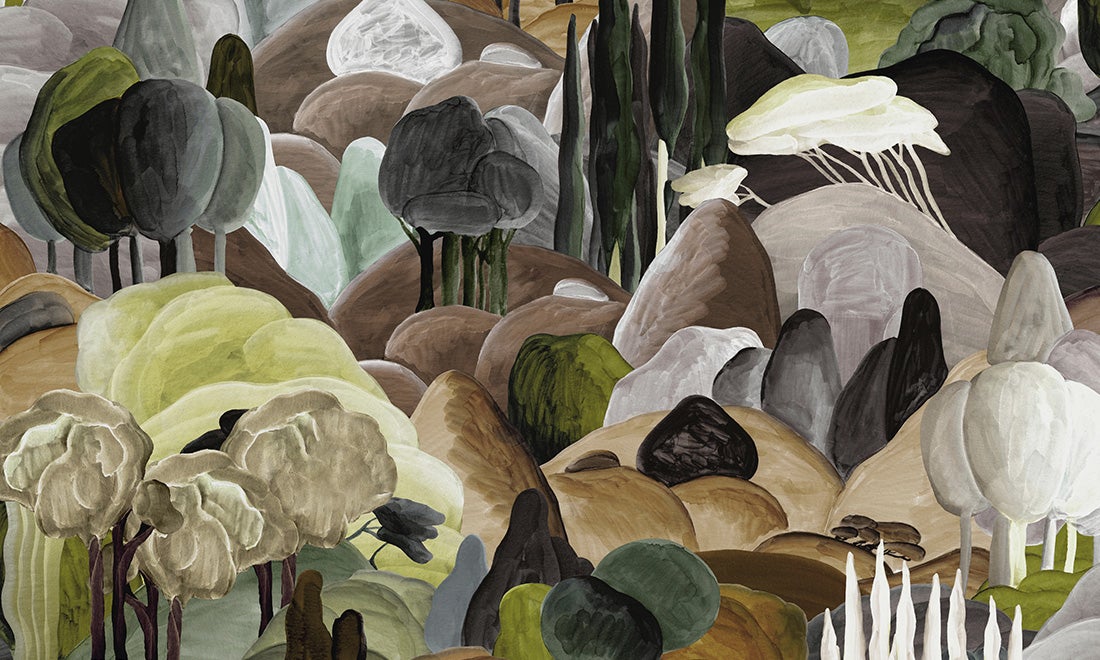 Vliesbehang - Arte Decors & Panoramiques 97501 Forest Walk - 130cm breed - Prijs per m1