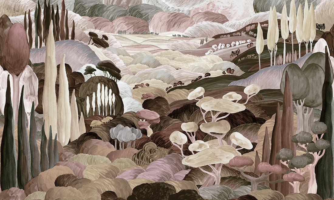 Vliesbehang - Arte Decors & Panoramique 97521 Moorland - 480cm x 300cm