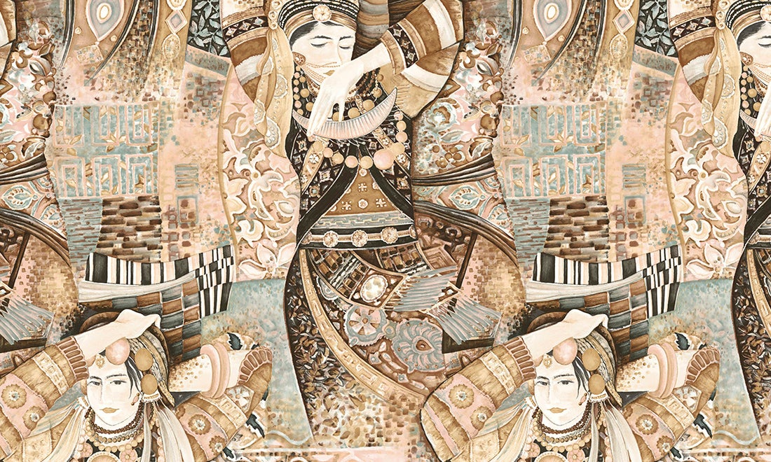 Vliesbehang - Decors & Panoramiques Pure Cashmere - 130cm breed - prijs per m1