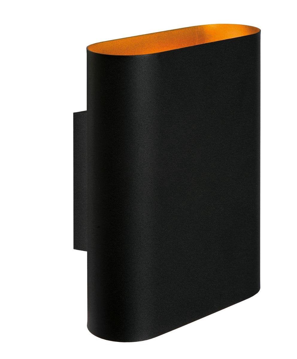 Wandlamp - Ovalis 2Xe14  - Zwart