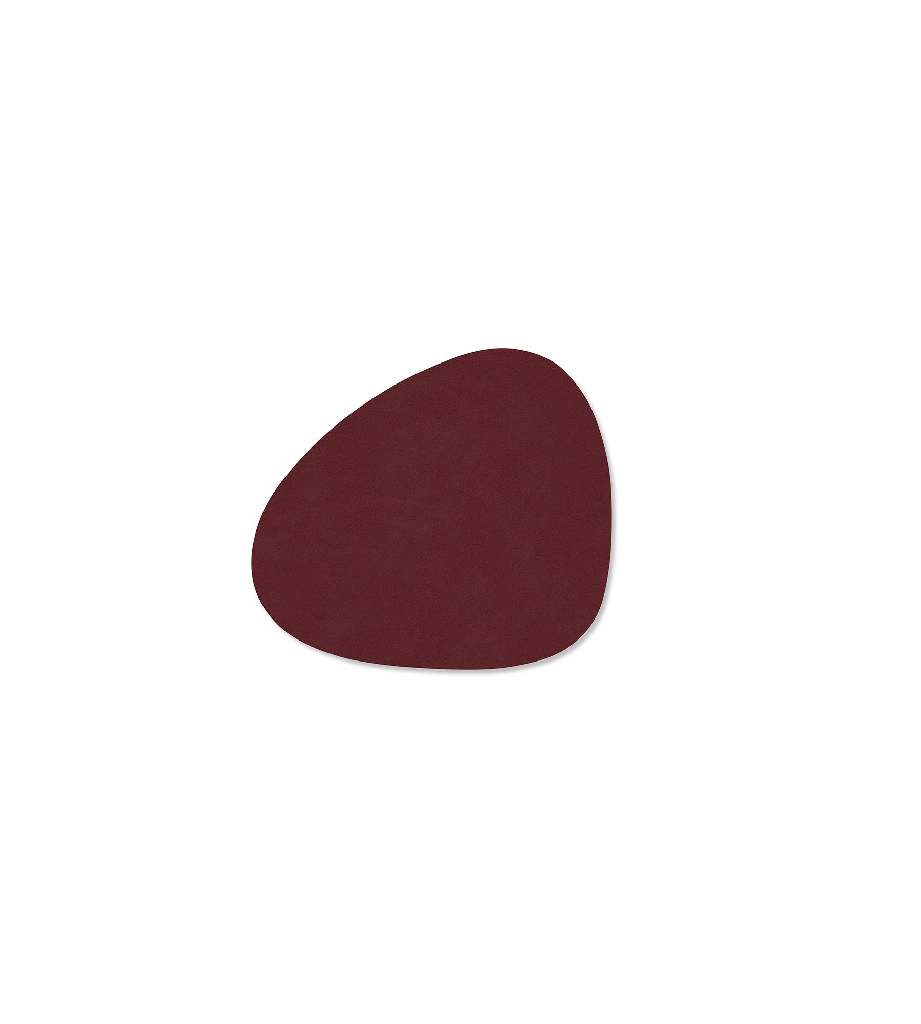 Glasonderzetter - Curve Nupo 11x13cm - Burgundy