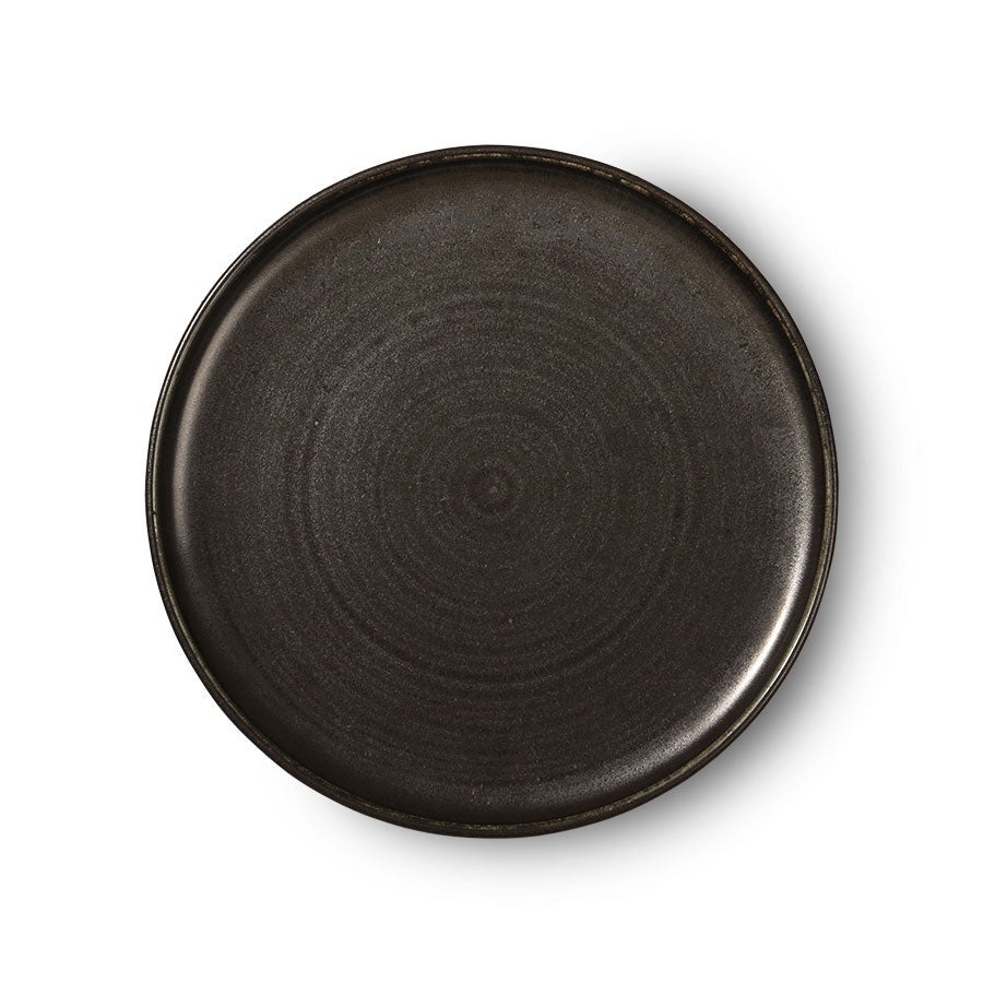 Dinerbord - Home Chef Ceramics - Rustic Black