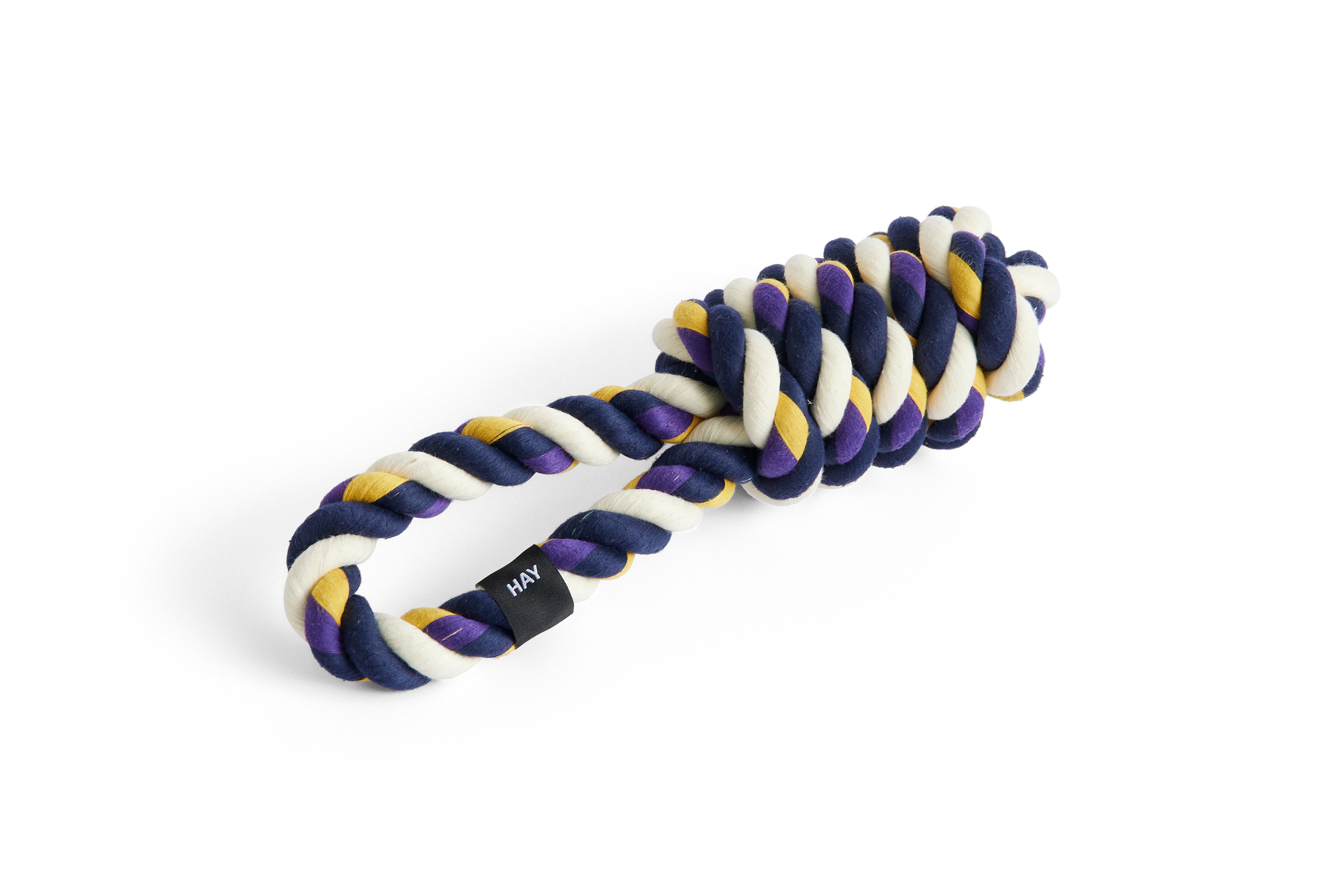 Hondenspeelgoed - Rope Toy Blue Purple Ochre