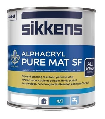 Muurverf -  Alphacryl pure mat sf 1 liter - W05