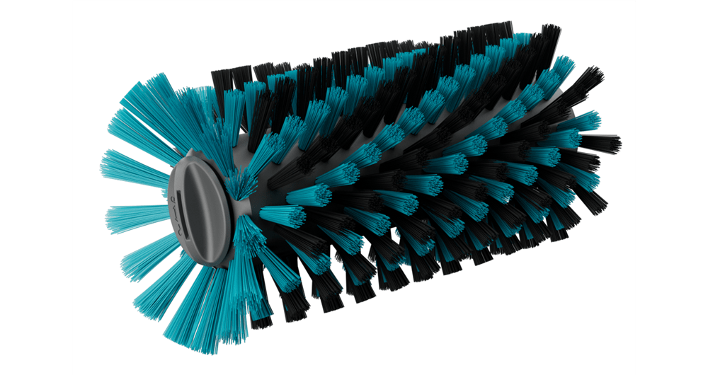 Aquabrush Medium Rolborstel voor accu-multireinigers - Harde Nylon Borstel