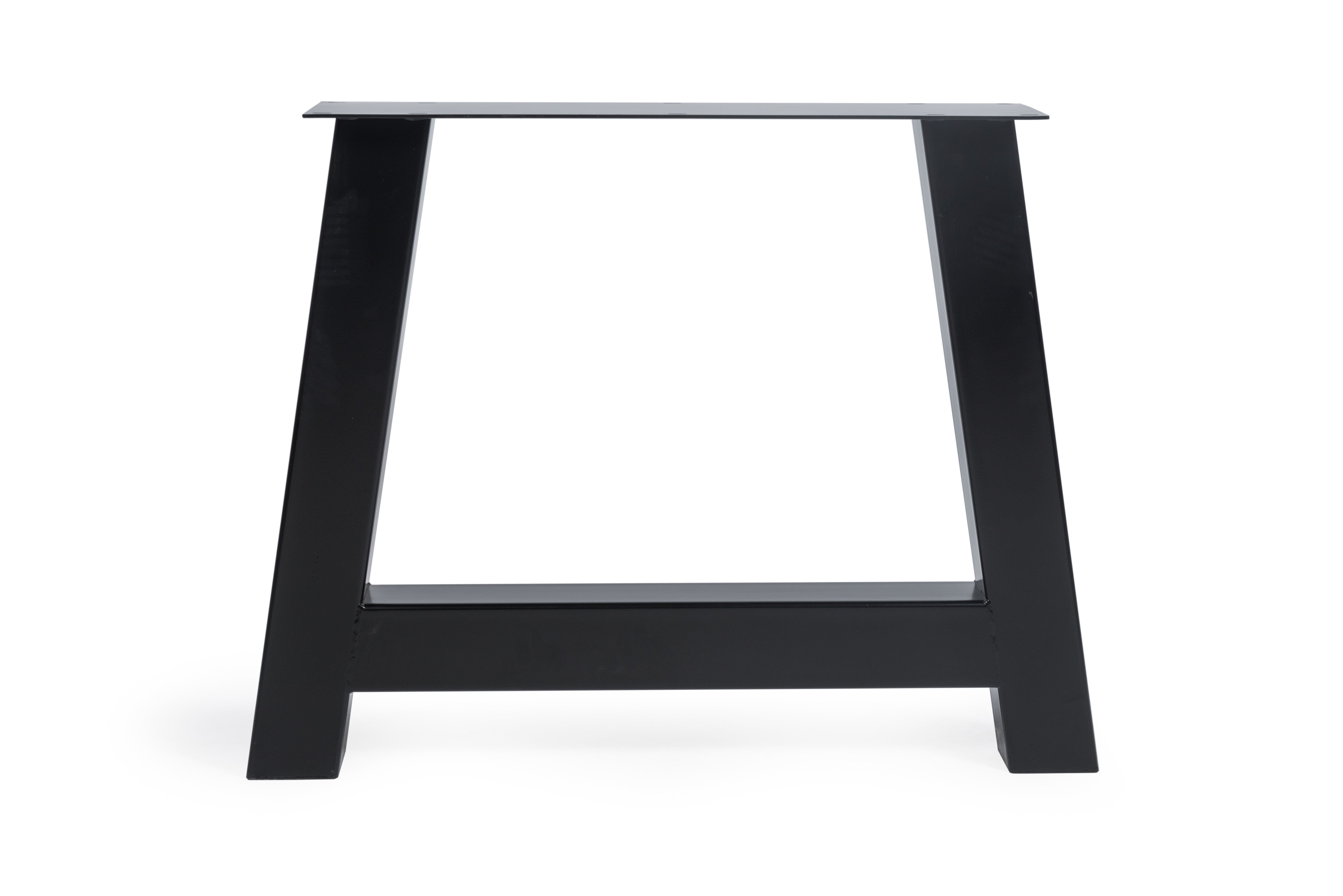 Metaal onderstel A-poot Zwart (set á 2 stuks) 100x100