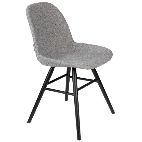 Stoel - Albert Kuip Soft set van 2 - Lichtgrijs