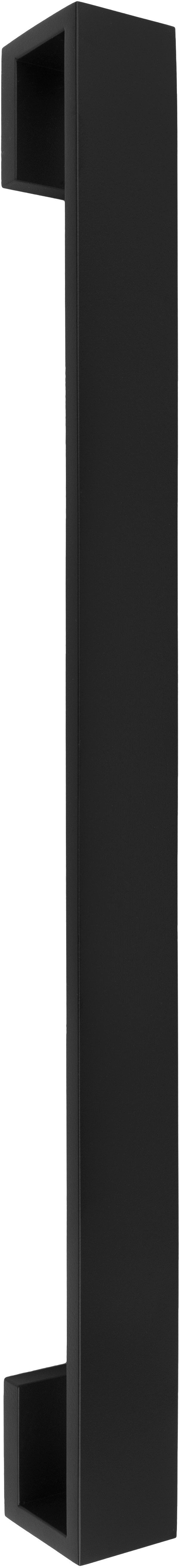 RIBBON BM500 NP massieve greep inclusief niet-doorgaande bevestiging mat zwart