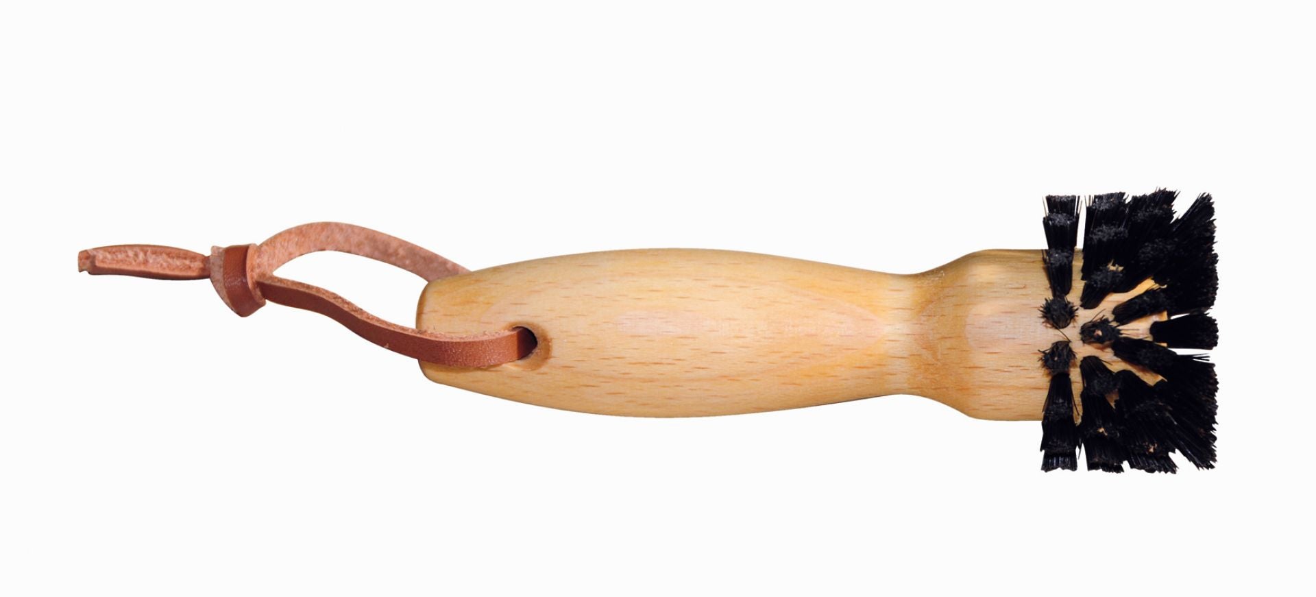 Stopcontactborstel - 4x12cm - Bruin/Zwart