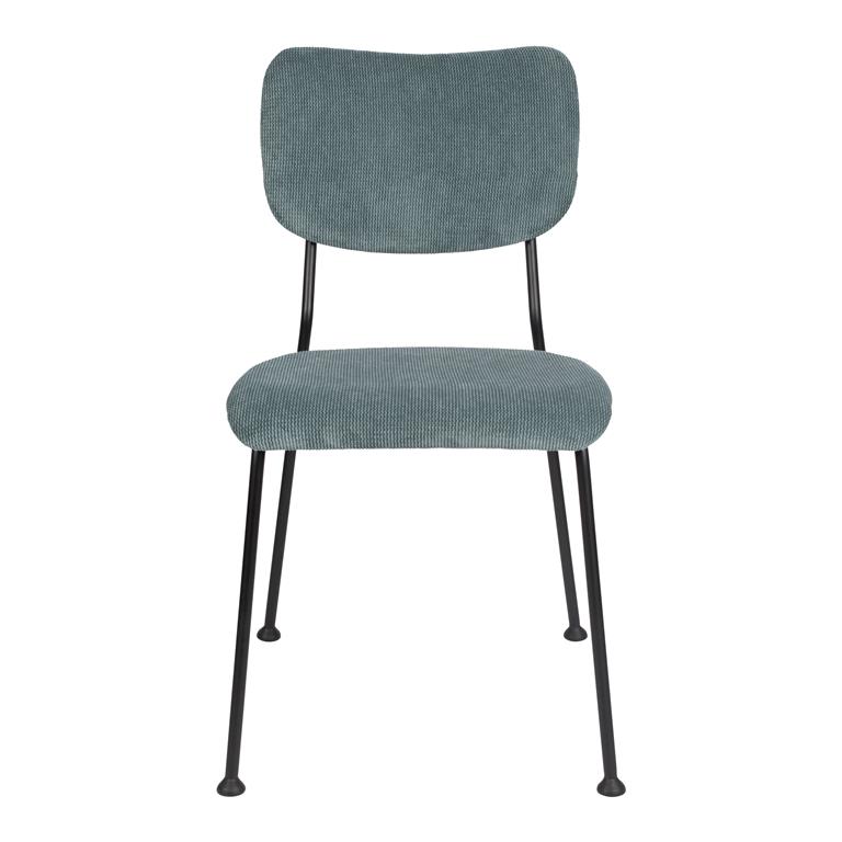 Stoel - Benson Grey set van 2 - Grijsblauw