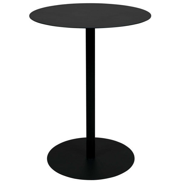 Bistro tafel snow - black
