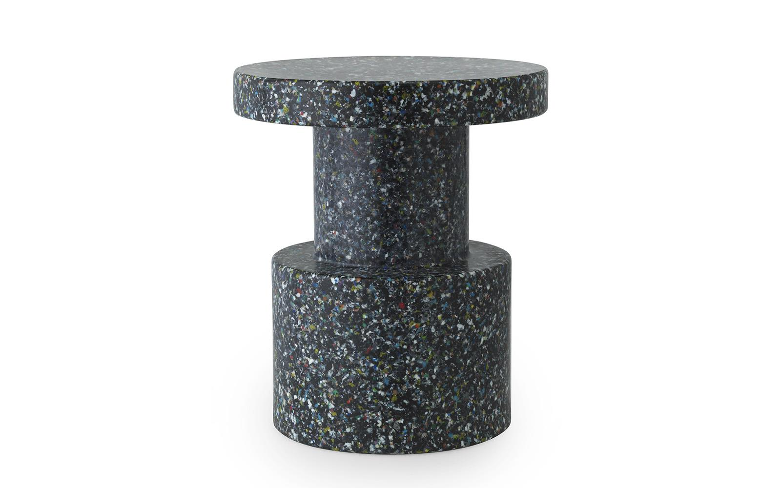 Bijzettafel - Bit Stool - Black Multi
