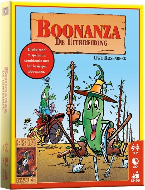 Boonanza De Uitbreiding - Kaartspel