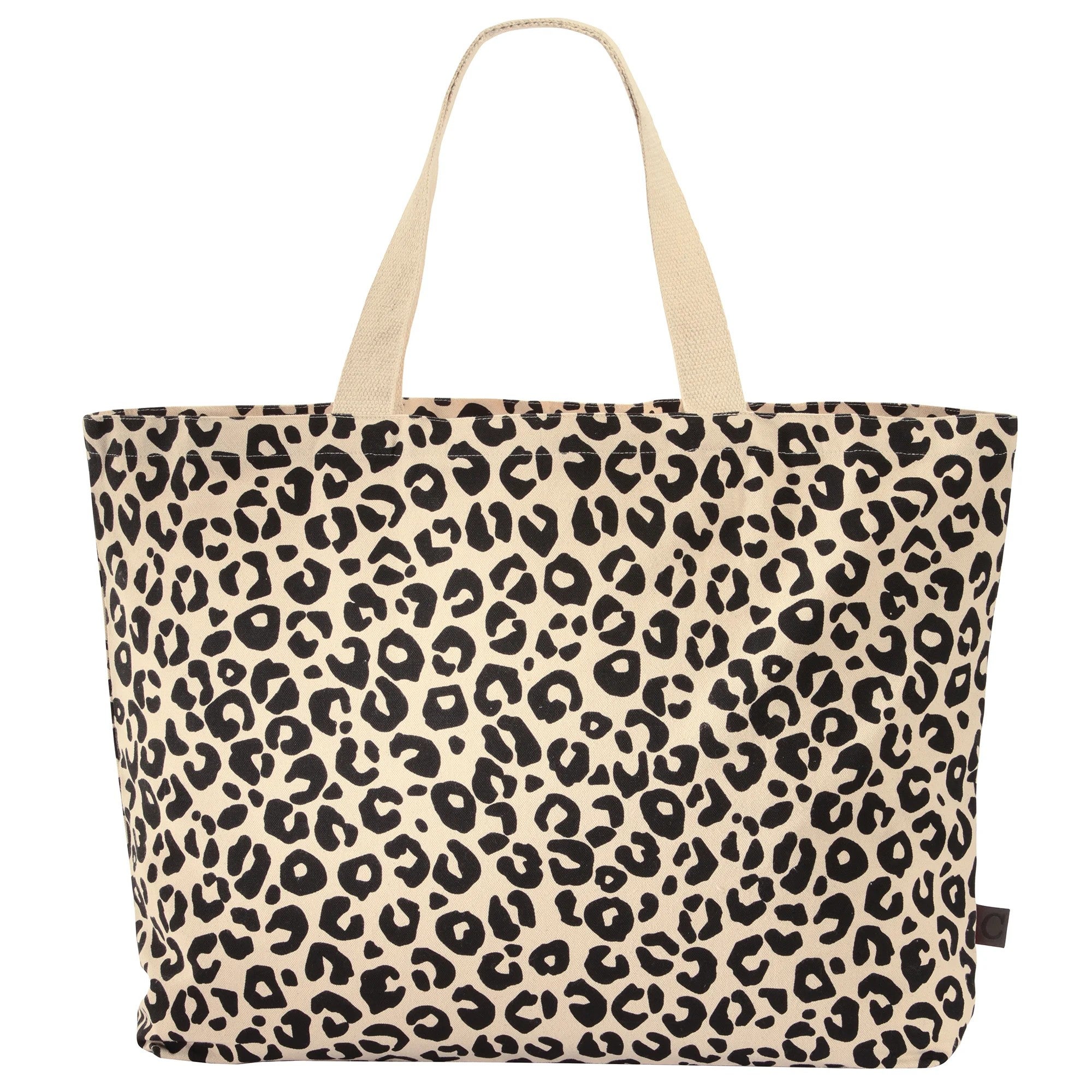 Strandtas - Leo Bag 40x55cm - Zwart