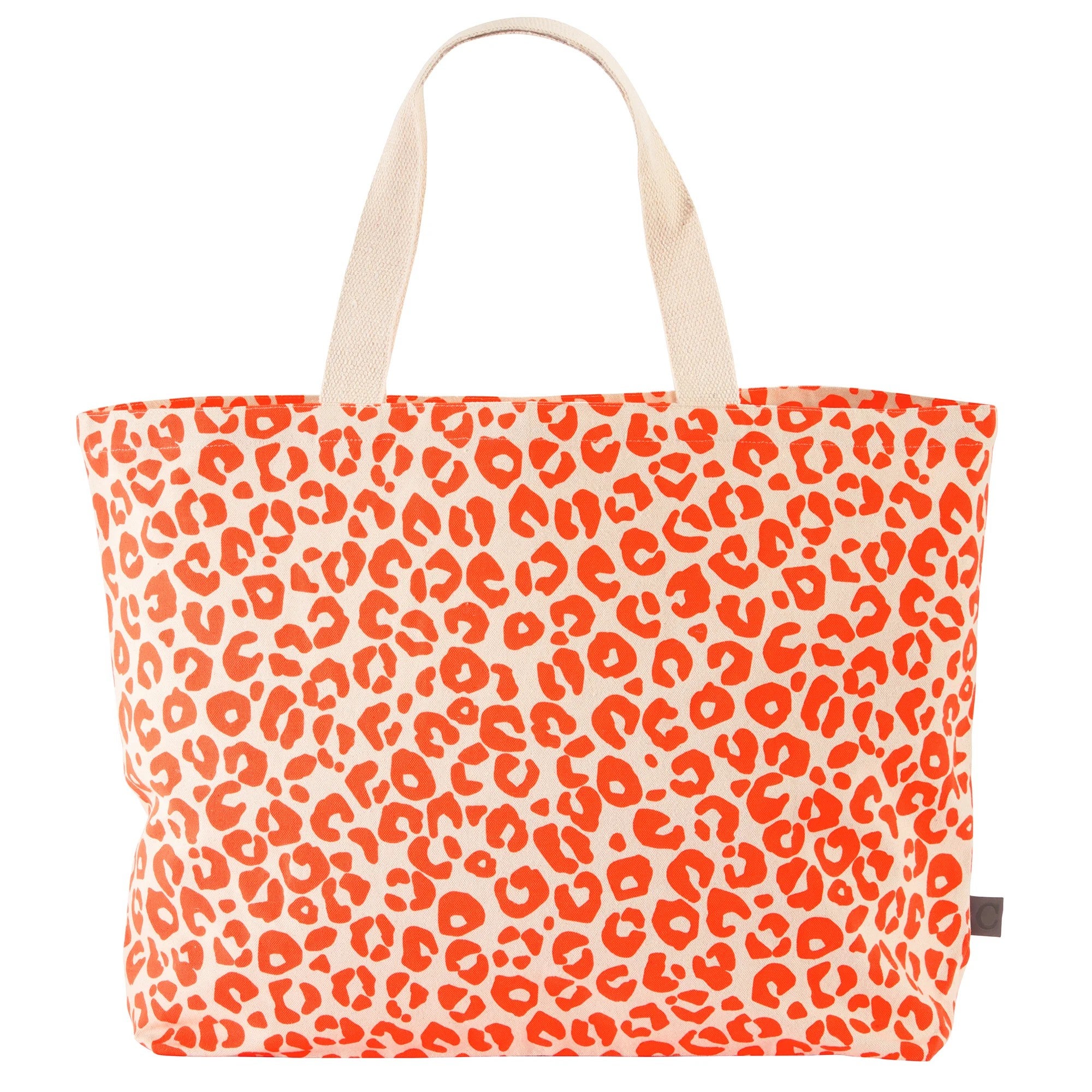 Strandtas - Leo Bag 40x55cm - Neon Pink