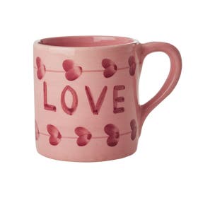 Mok - Love koffiemok 420ml - Roze