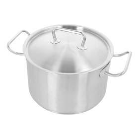 Soeppan - Met deksel Ø24cm 7,5L - RVS