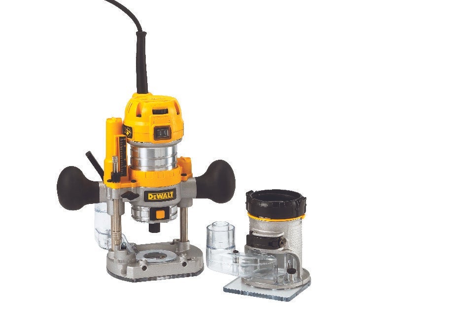 900W Inval/bovenfrees met verwisselbare zool - 8 mm, koffer