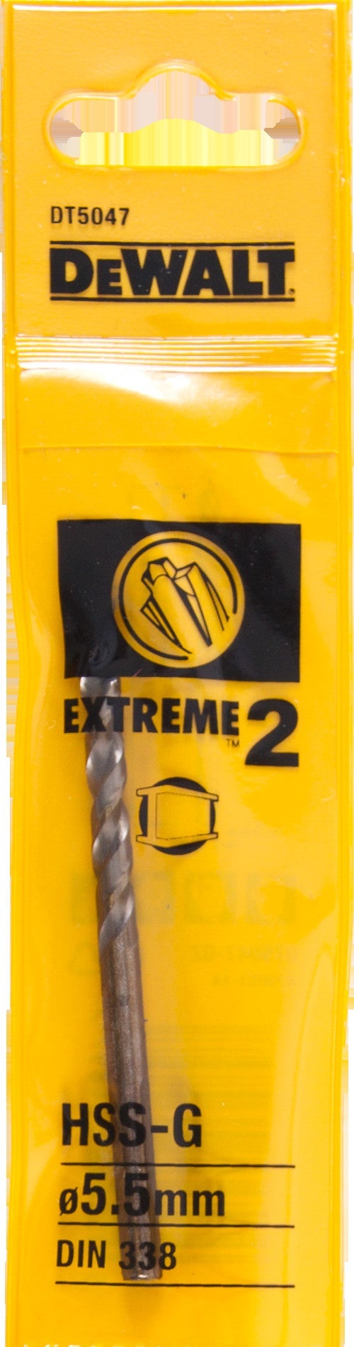 HSS-G metaalboor EXTREME 2 Ø5,5mm