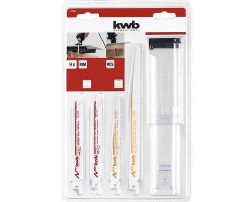 Reciprozaagbladset - 9 delig