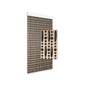 Deurhor - Cyprus 90x120cm - Zwart