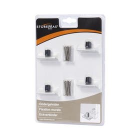 Schuifd. acc. onder-/vloergeleider (4st)