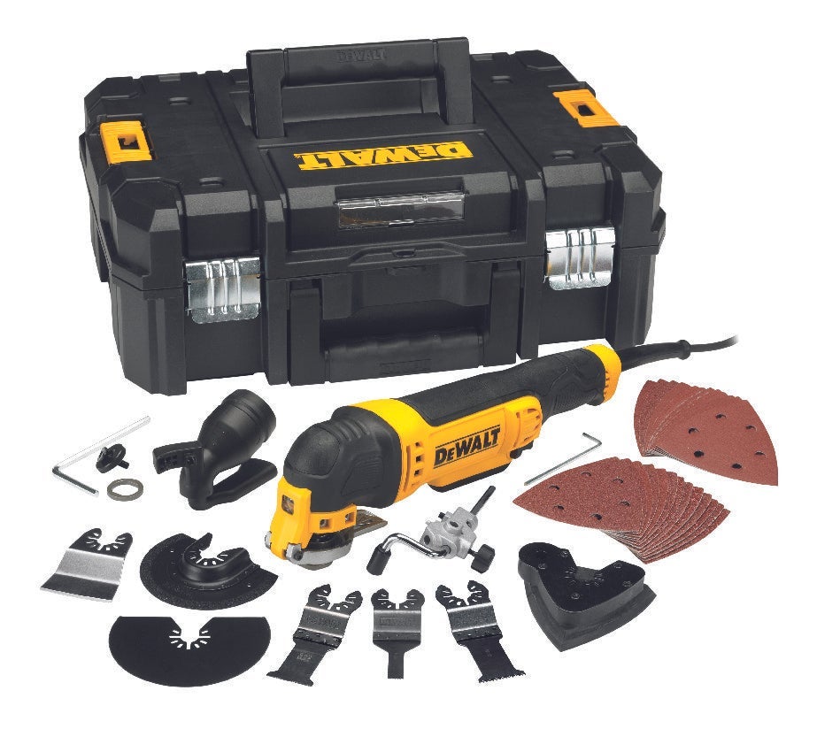 Oscillerende multitool met accessoireset in TSTAK koffer