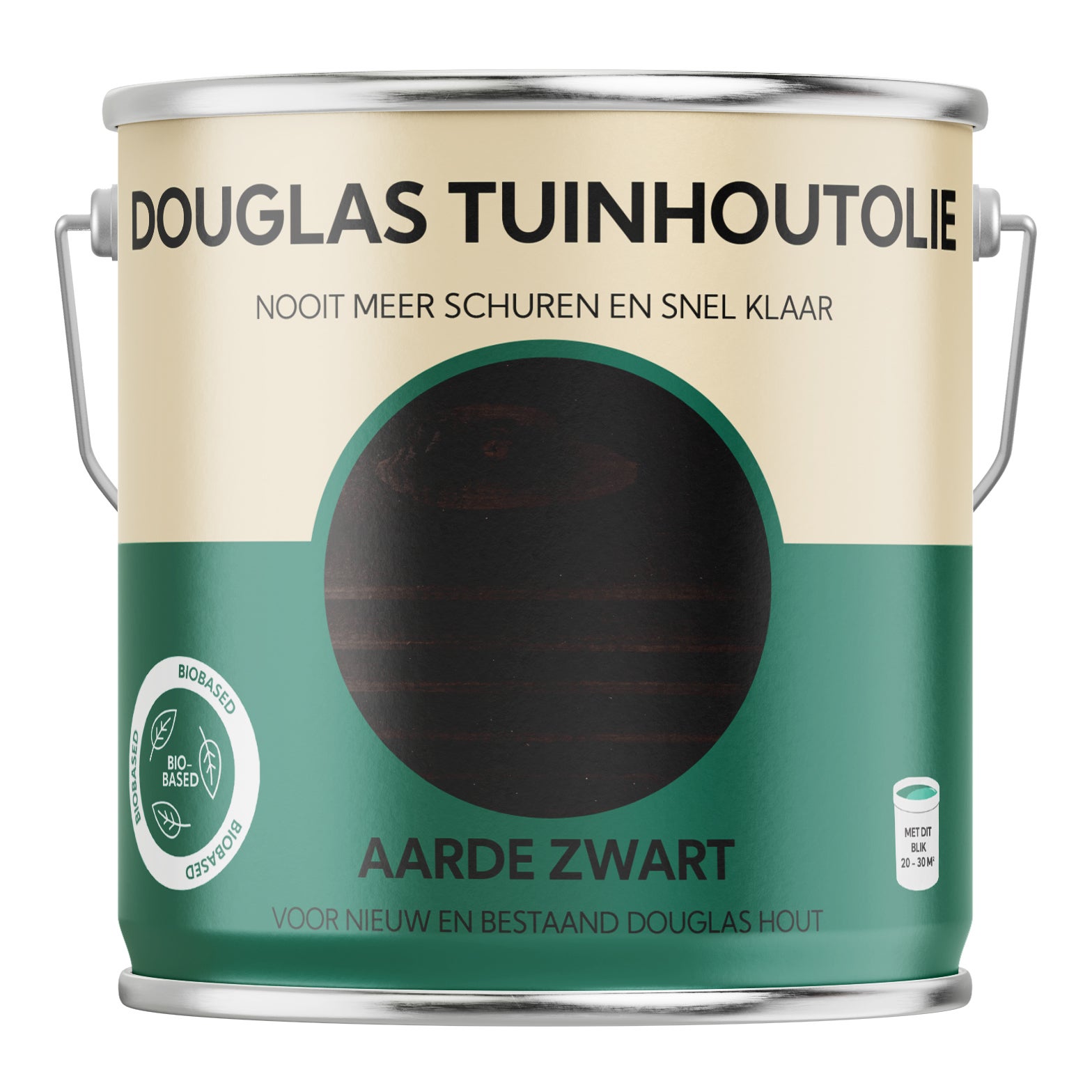 Douglas Tuinhoutolie - Aarde Zwart - 2500 ml.