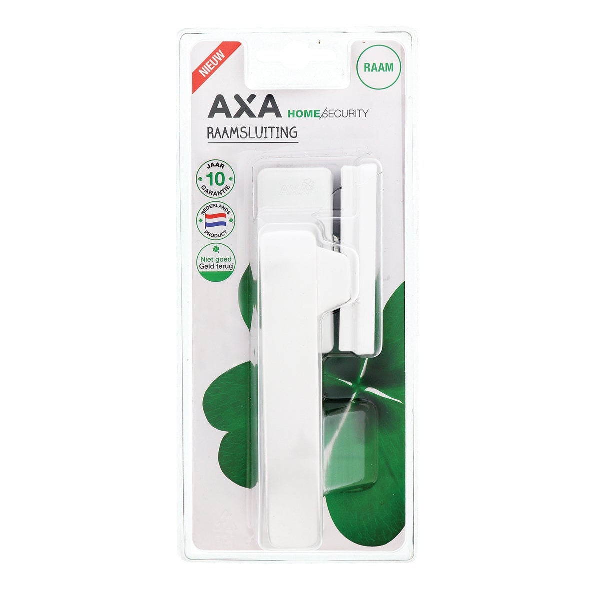 Raamsluiting linksdraaiend - wit