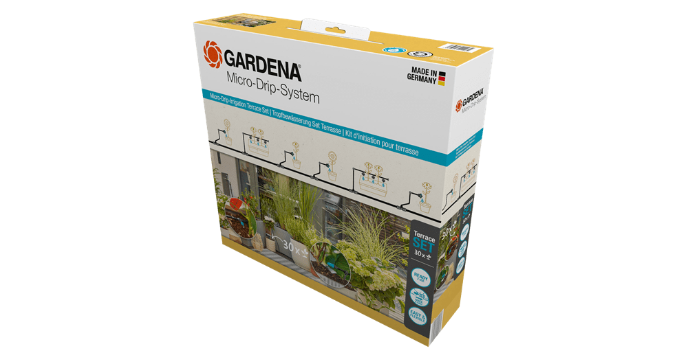 Micro-Drip Bewatering Set - Terras (30 Planten)