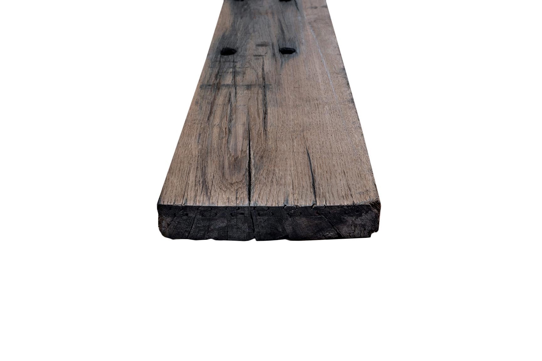 Eiken spoorbiels - 23 x 256 cm