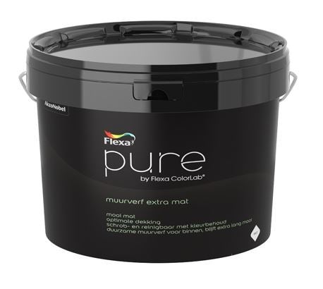 Muurverf - Pure extra mat 7,5 liter - Wit