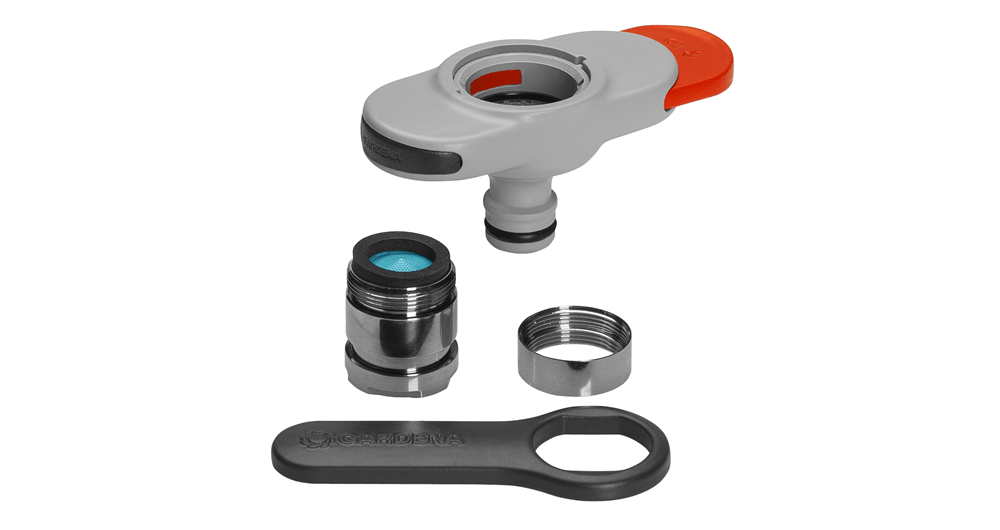 Kraanverbindingsstuk Binnenshuis