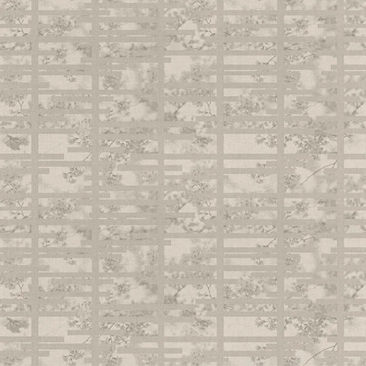 Vinylbehang - Armani / Casa Brian Yates Fuji Grijs - 70 cm breed verkrijgbaar per meter