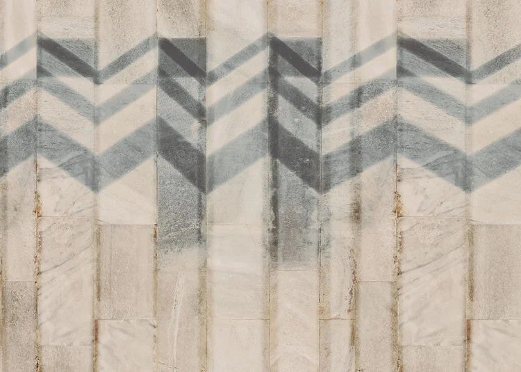 Vinylbehang - Armani / Casa By Brian Yates Kensington Bruin - 10,05 m lang x 68 cm breed