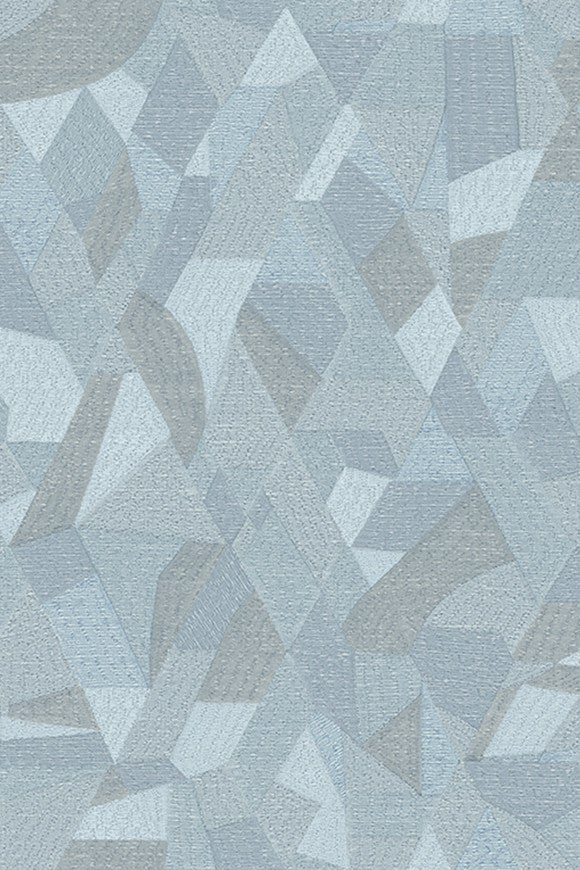 Vliesbehang - Precious Fibers 3 Excelsior Blauw - 87 cm breed verkrijgbaar per meter