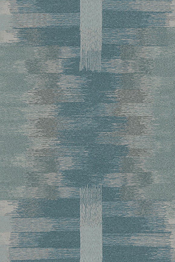 Vliesbehang -  Precious Fibers 3 Loreley Blauw - 87 cm breed verkrijgbaar per meter