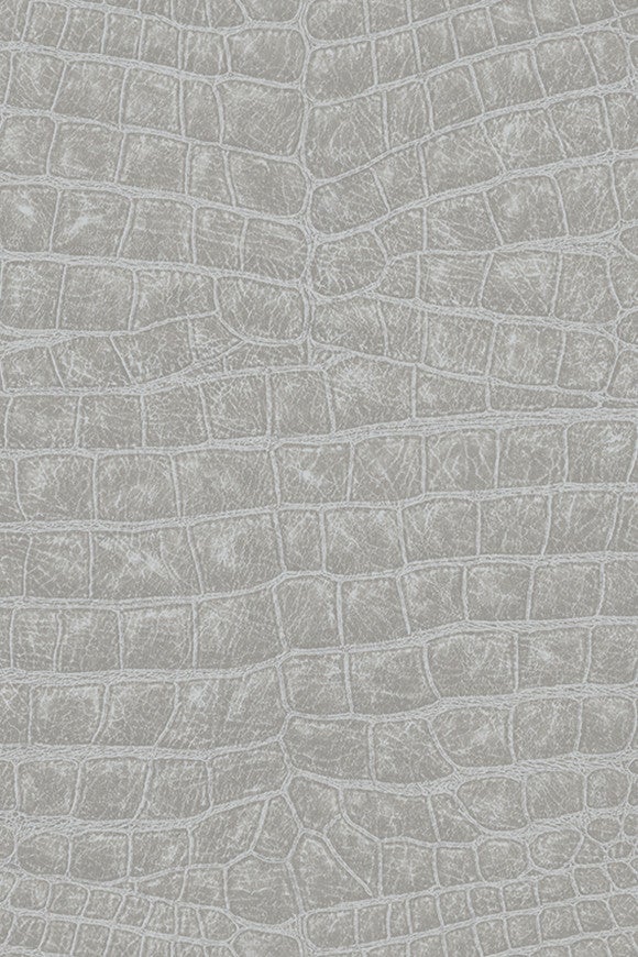 Vliesbehang -  Precious Fibers 3 Amahl Grijs - 87 cm breed verkrijgbaar per meter