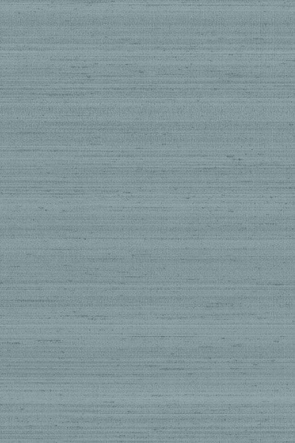 Vliesbehang -  Precious Fibers 3 Unito Seta Blauw - 87 cm breed verkrijgbaar per meter