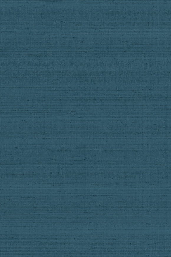 Vinylbehang -  Precious Fibers 3 Unito Seta Fiammata Blauw - 87 cm breed leverbaar per meter