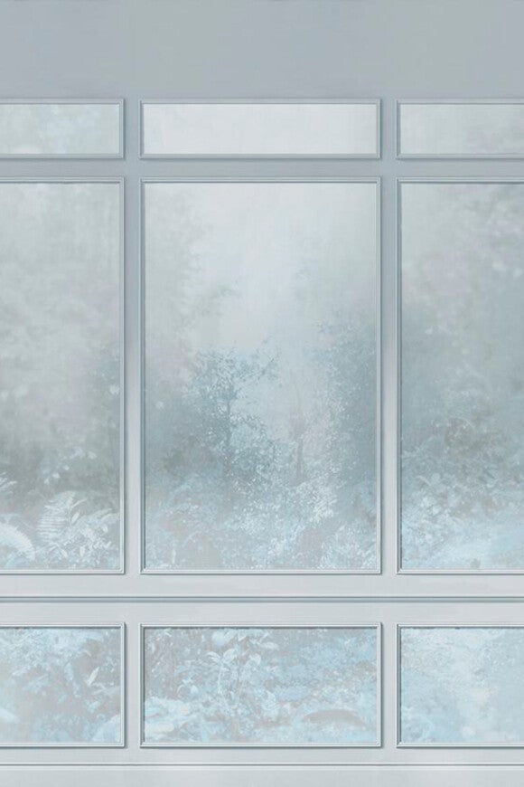 Vinylbehang - Vendome Blauw - Panorama 300 cm lang x 294 cm breed